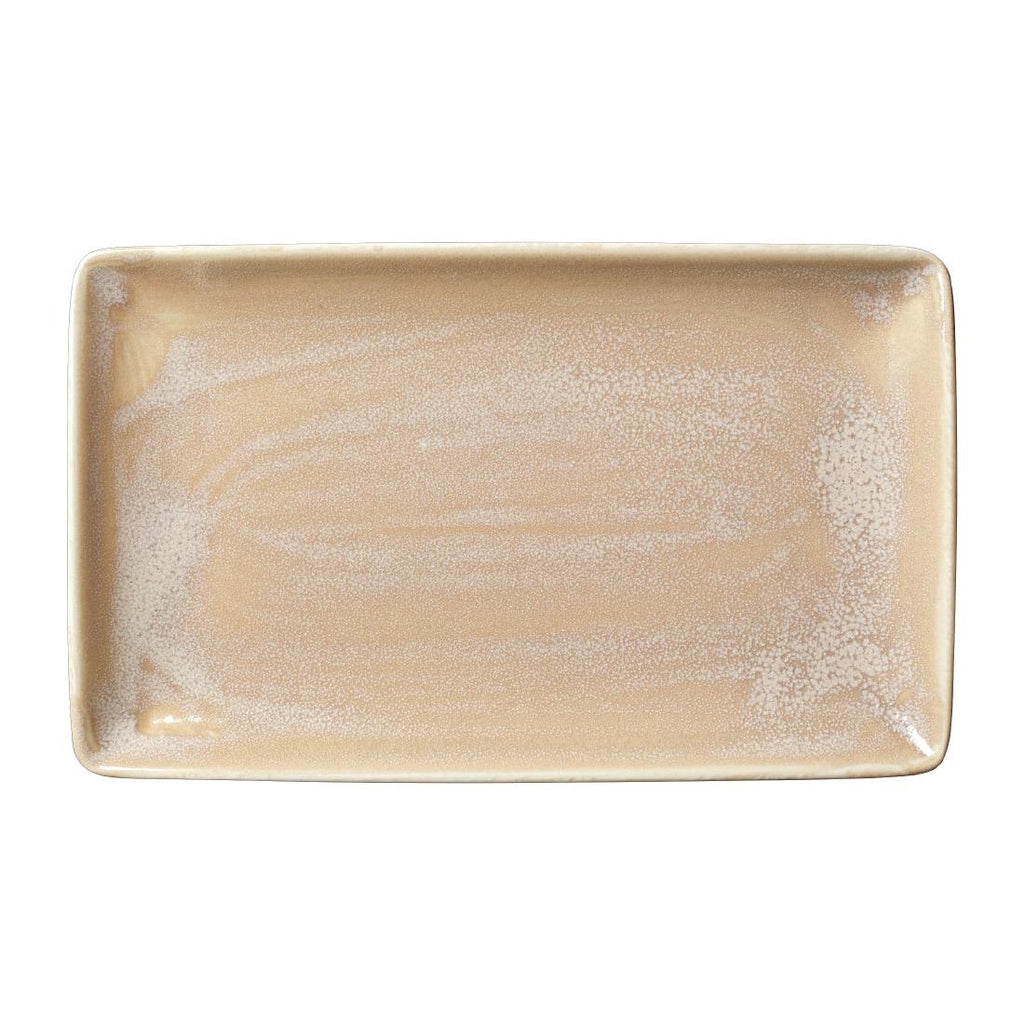 Steelite Revolution Sandstone Rectangle One 270mm (Pack of 6) - VV1941 Steelite Performance Steelite   