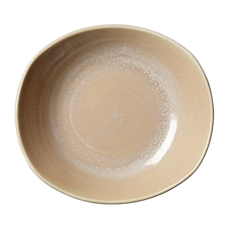 Steelite Revolution Sandstone Zest Platter 255mm (Pack of 12) - VV1951 Steelite Performance Steelite   