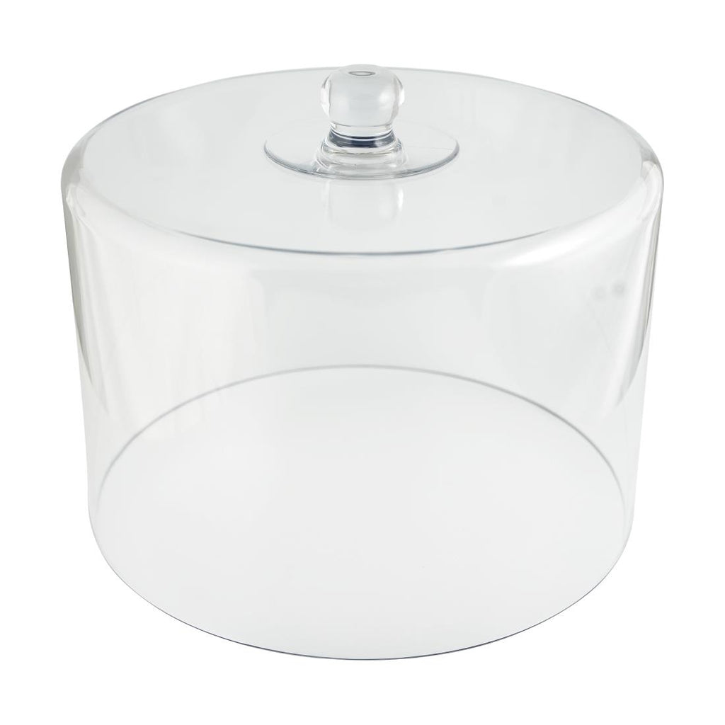 Steelite Creations Polycrystal Clear Dome Cover 312 Diax250mm H(Box 1)(Direct) - VV3414  Steelite   