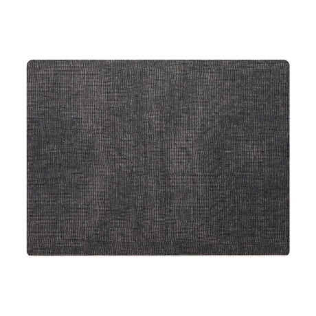 Steelite Modern Twist Silicone Placemat Black Grey 305x400mm (Box 12)(Direct) - VV3424  Steelite   