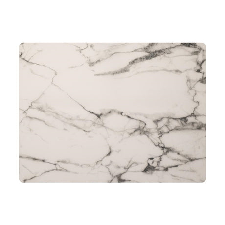 Steelite Modern Twist Silicone Placemat Grey Marble 305x406mm (Pack of 12) - VV3428  Steelite   