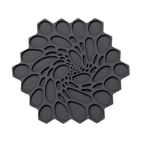 Steelite Modern Twist Trivet Graphite Hive 178mm (Pack of 6) - VV3434  Steelite   