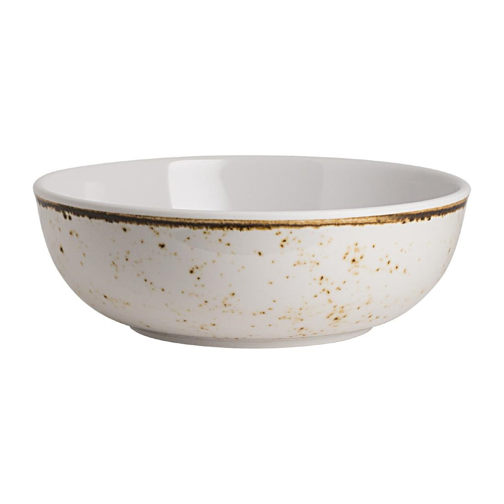 Steelite Craft White Buffet Small Round Bowls 228mm (Pack of 12) - VV3463  Steelite   