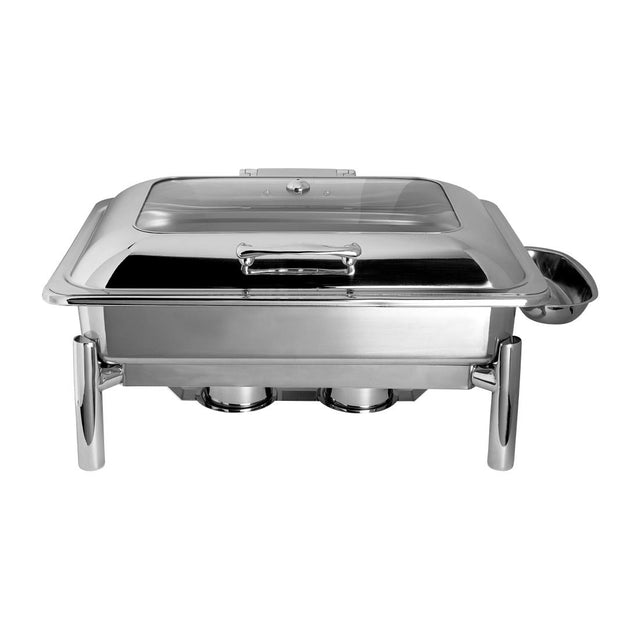 Steelite Creations Rect Chafing Dish With Stand 572x432x298mm - VV3470  Steelite   