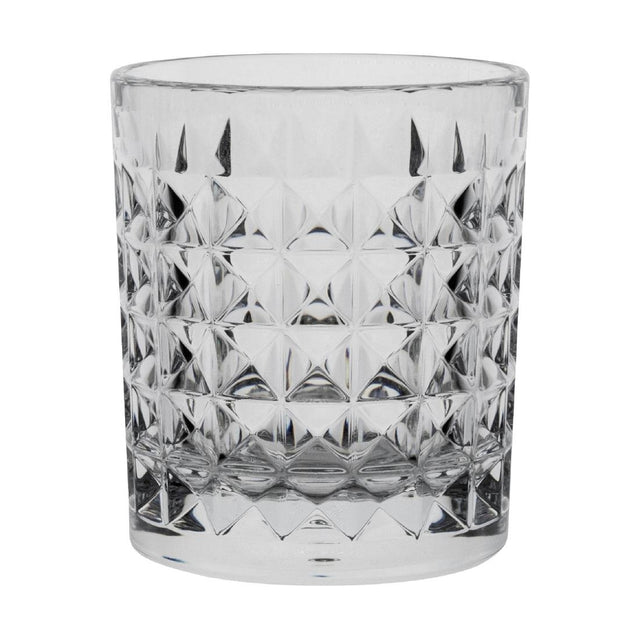 Steelite Highland Clear Cut Tumbler 266ml (Box 24)(Direct) - VV3492 Utopia Hi Balls and Tumblers Steelite   