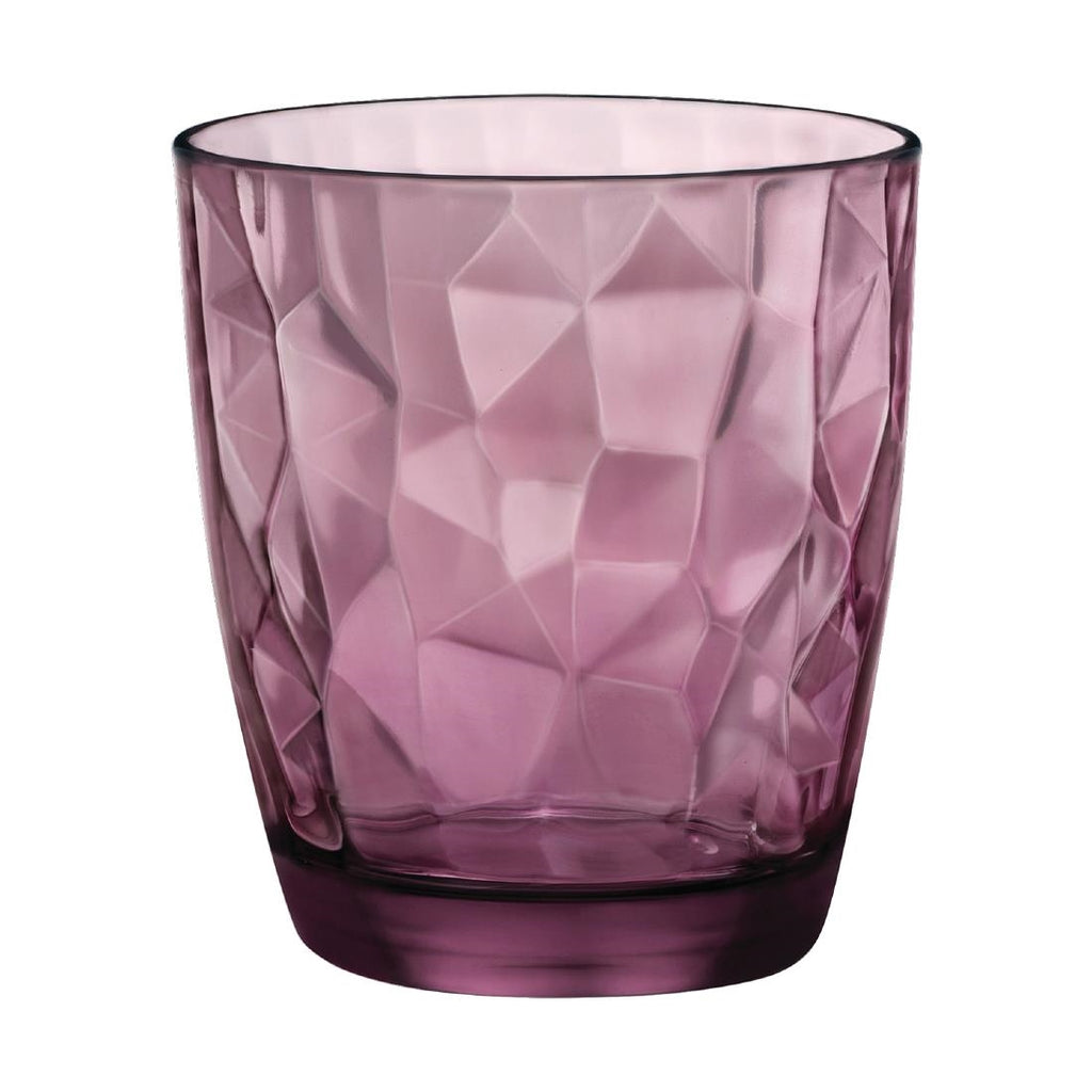 Steelite Diamond Water Rock Purple - 305ml (Box 6)(Direct) - VV3497 Utopia Hi Balls and Tumblers Steelite   