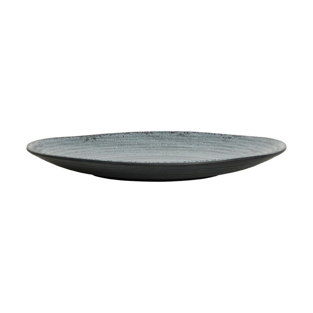 Steelite Creations Pompeii Slate Plate 228.6mm (Box 12)(Direct) - VV3582 Melamine and Polycarbonate Steelite   