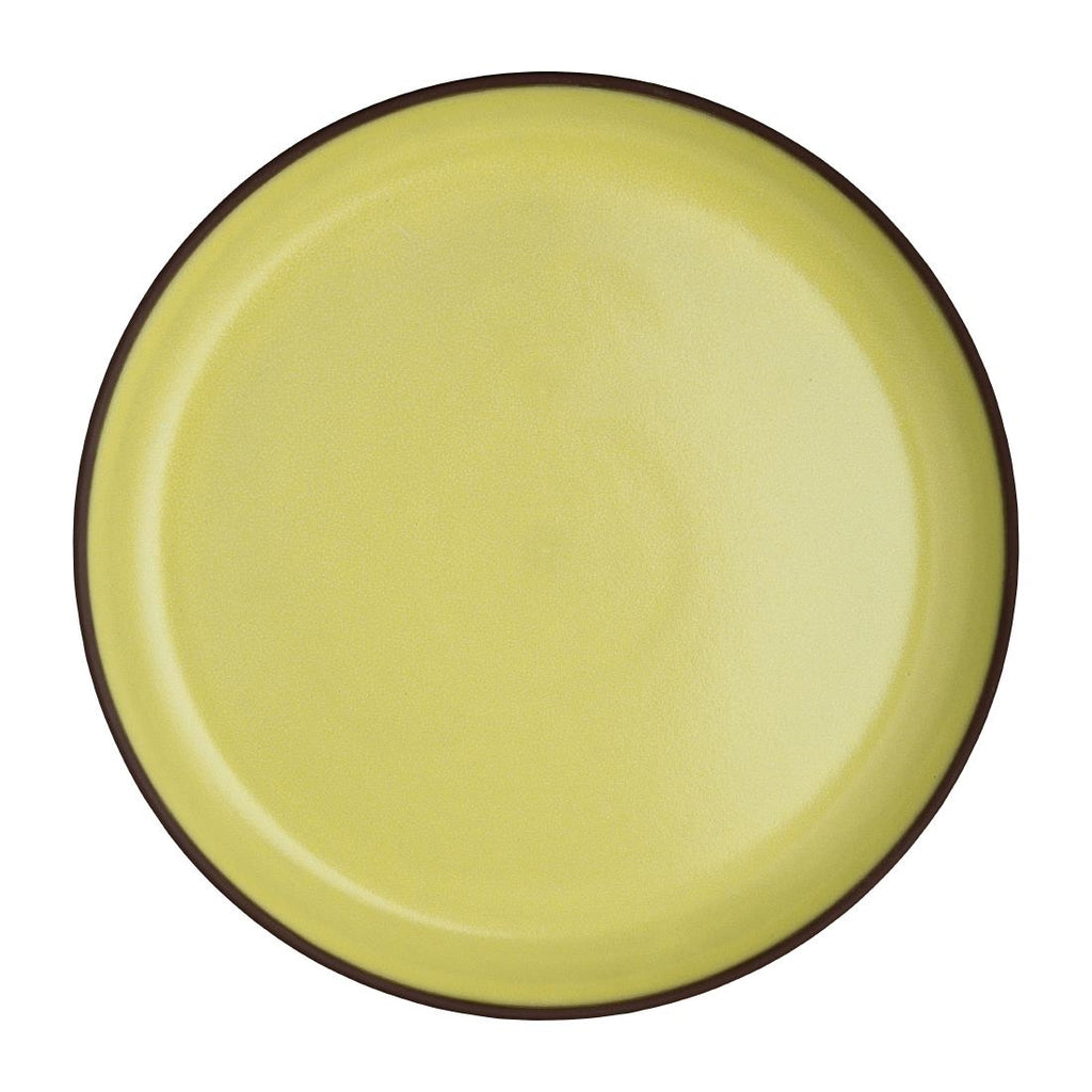 Maham Studio Spice Saffron Plates 273x30mm (Pack of 12) - VV3686 Maham Studio Crockery Steelite   