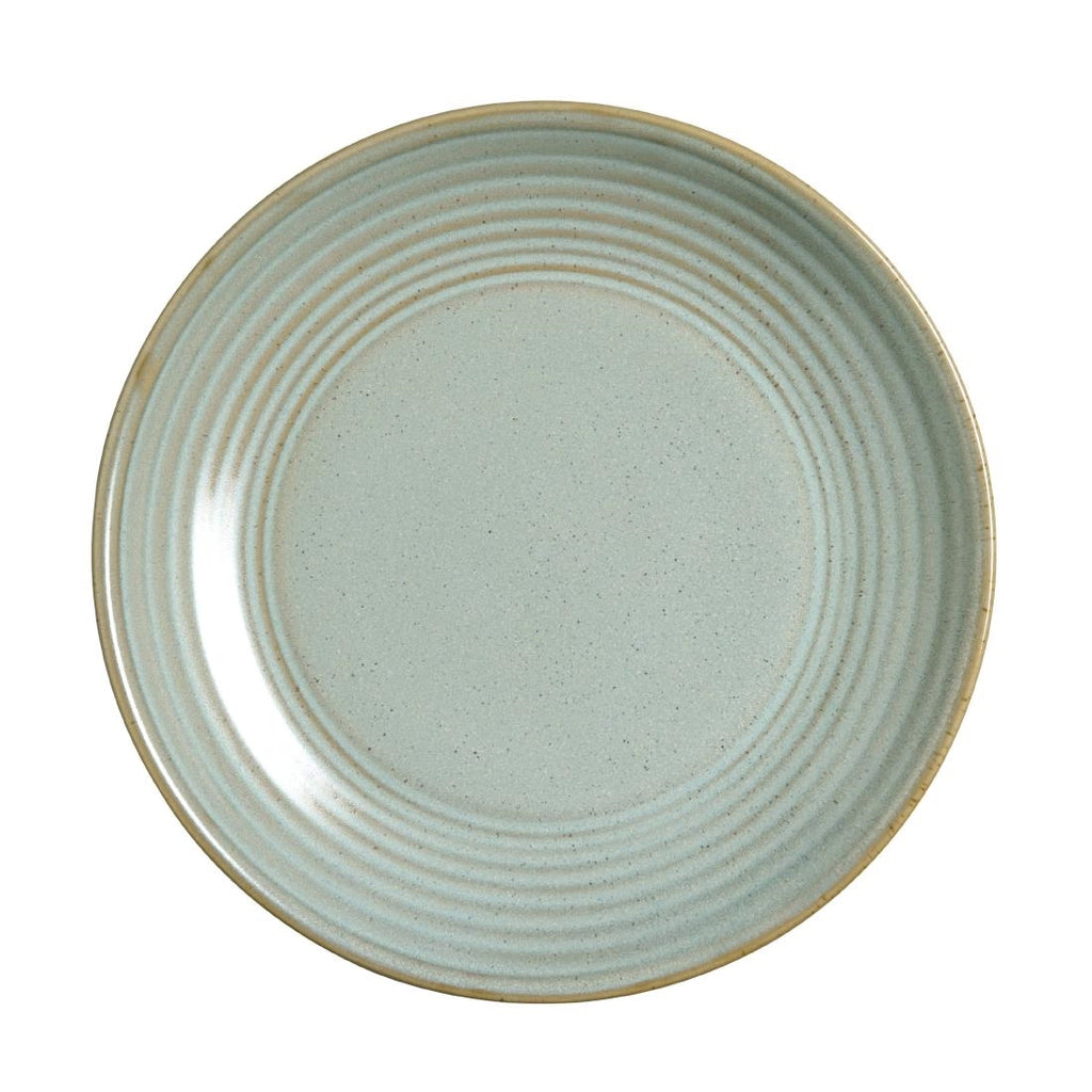 Steelite Terrace Juniper Coupe Plates 200mm (Pack of 12) - VV4346 Folio by Steelite Crockery Steelite   