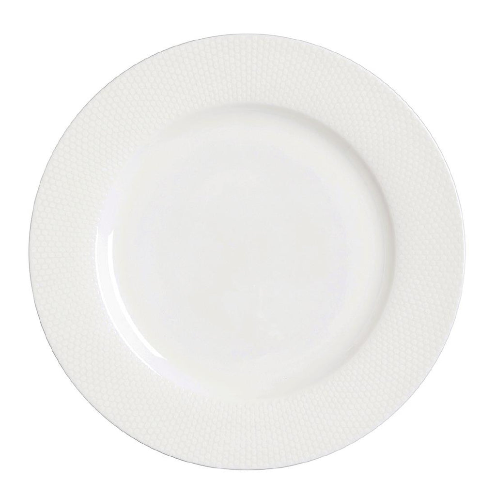 William Edwards Quanta Plates - Classic White 300mm (Pack 12) - VV4457 William Edwards Fine Bone Chin Steelite   