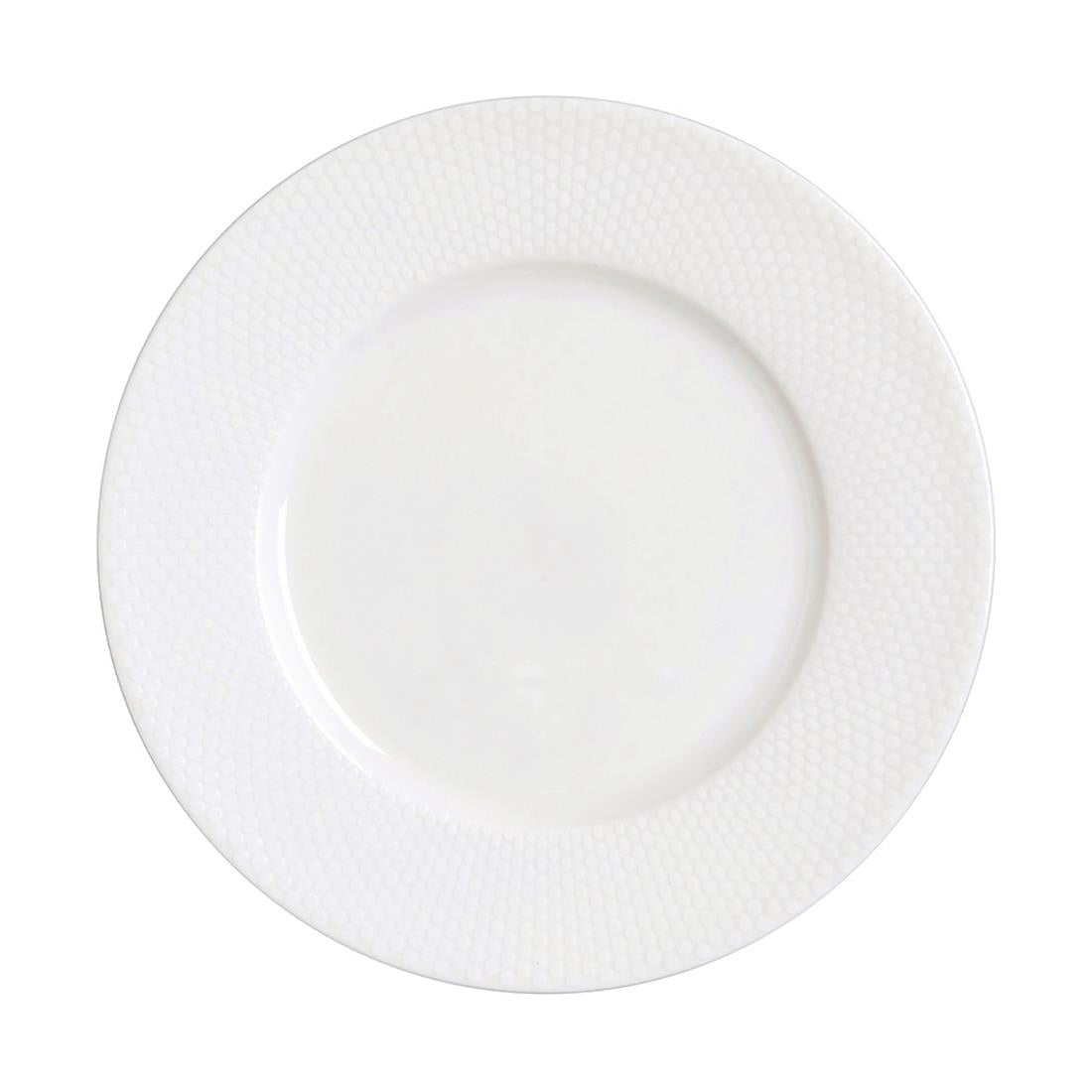 William Edwards Quanta Plates - Classic White 220mm (Pack of 12) - VV4459 William Edwards Fine Bone Chin Steelite   