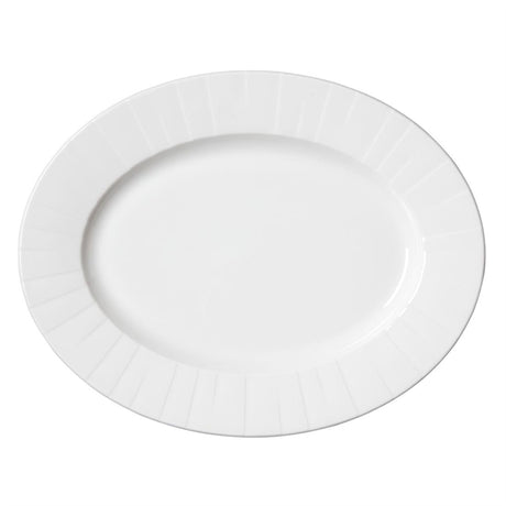 Steelite Alina Oval Plates 330mm (Pack of 12) - VV4576 Plates Steelite