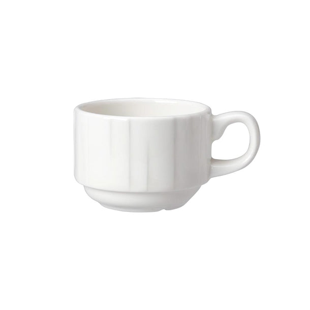 Steelite Alina Stacking Cups 85ml (Pack of 12) - VV4584 Cups and Mugs Steelite