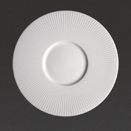 Steelite Willow Small Well Gourmet Plate 285mm (Pack of 6) - VV665 Steelite Distinction Steelite   