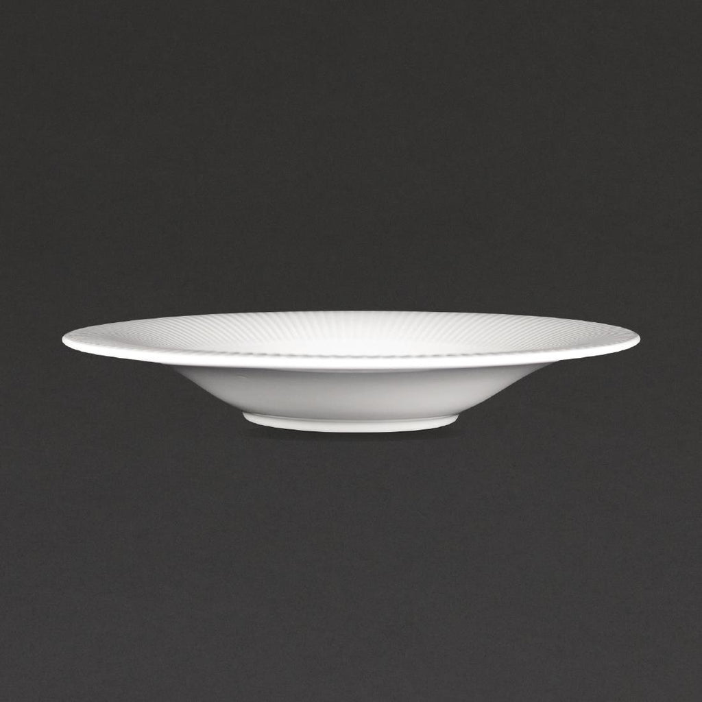 Steelite Willow Gourmet Rimmed Coupe Bowl 285mm (Pack of 6) - VV667 Steelite Distinction Steelite   