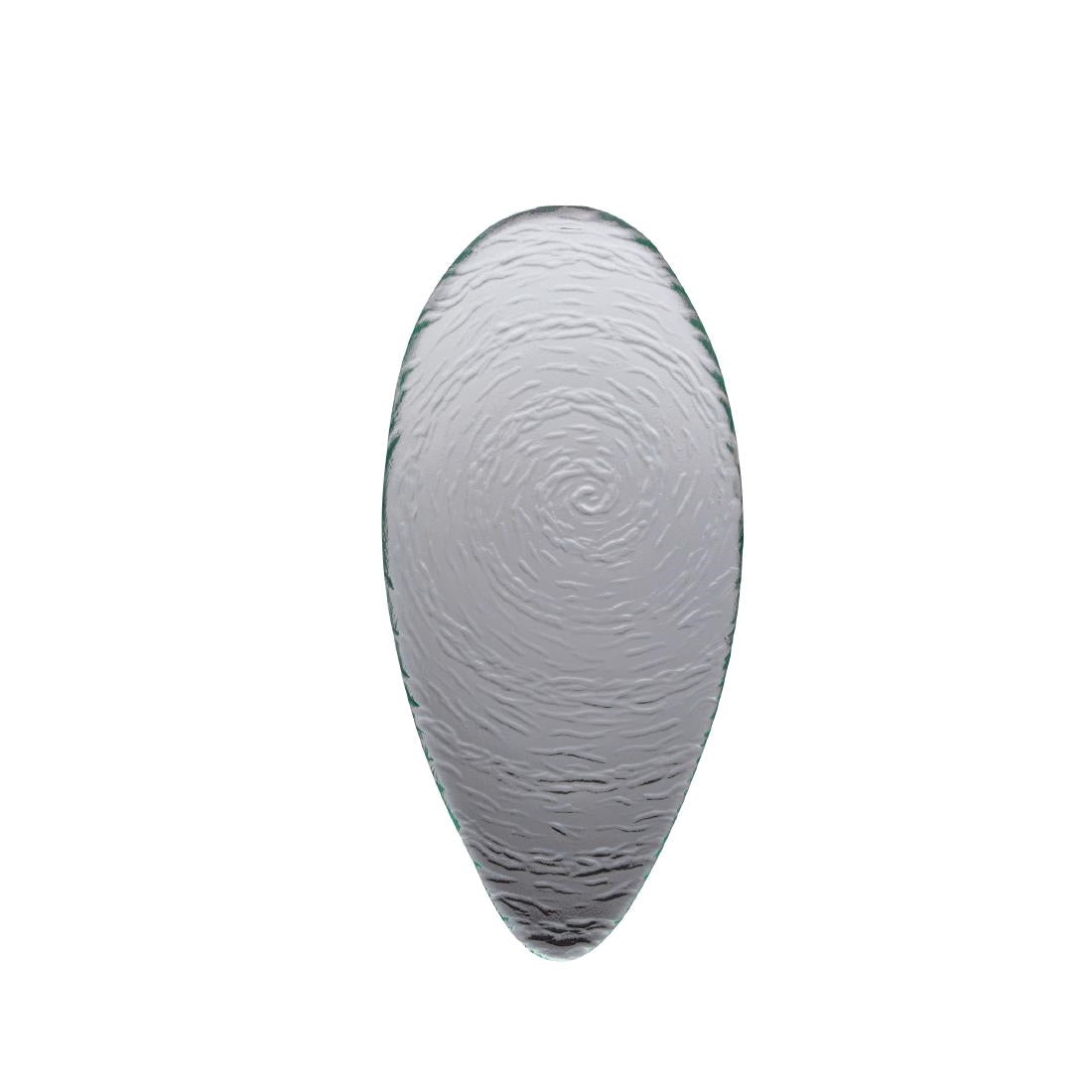 Steelite Scape Glass Oval Platters 300mm (Pack of 6) - VV715 Steelite Performance Steelite   