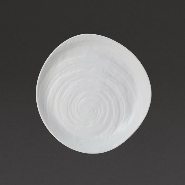 Steelite Scape White Melamine Plates 230mm (Pack of 6) - VV725 Steelite Performance Steelite   