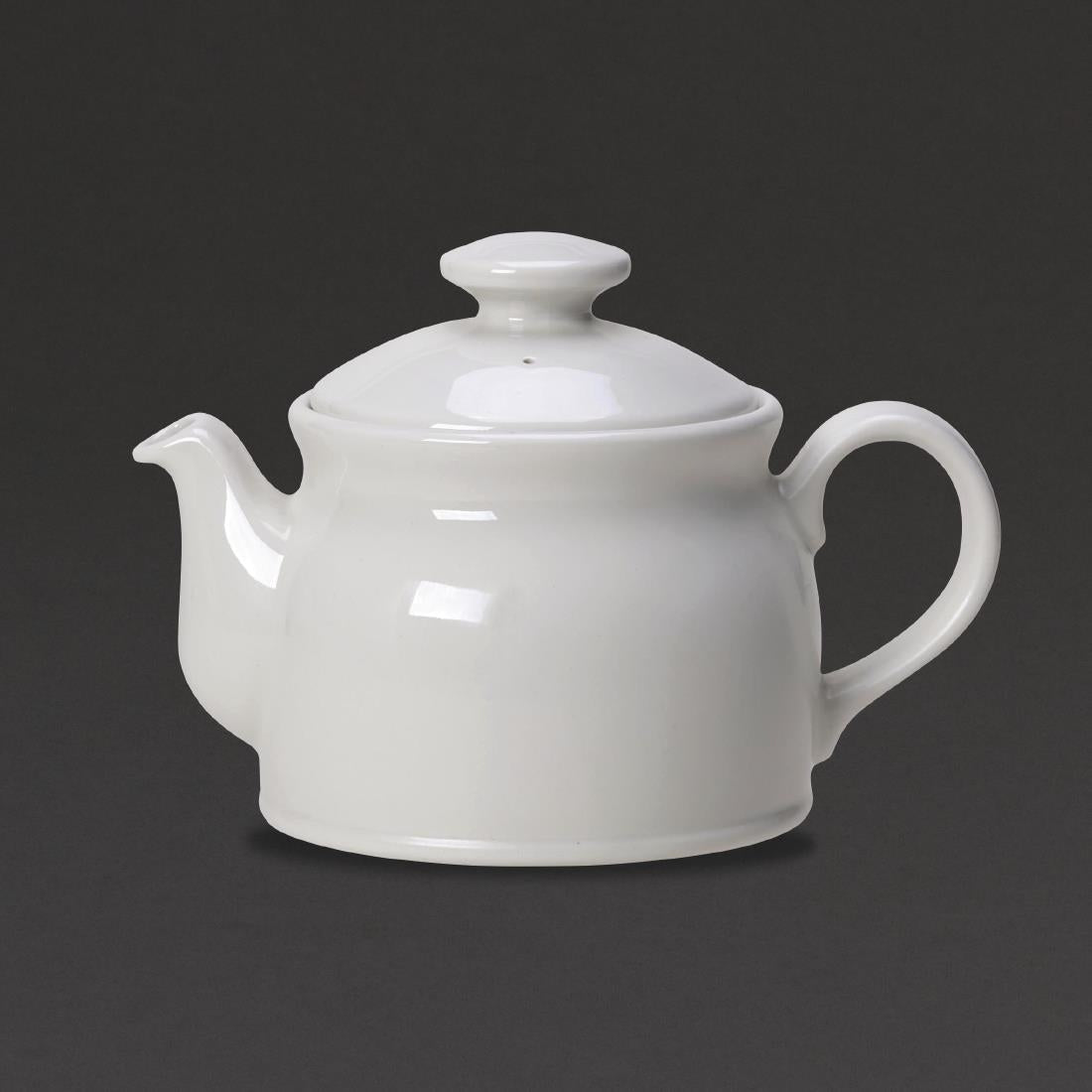 Steelite Simplicity Teapots Club 425ml (Pack of 6) - VV821 Steelite Performance Steelite   