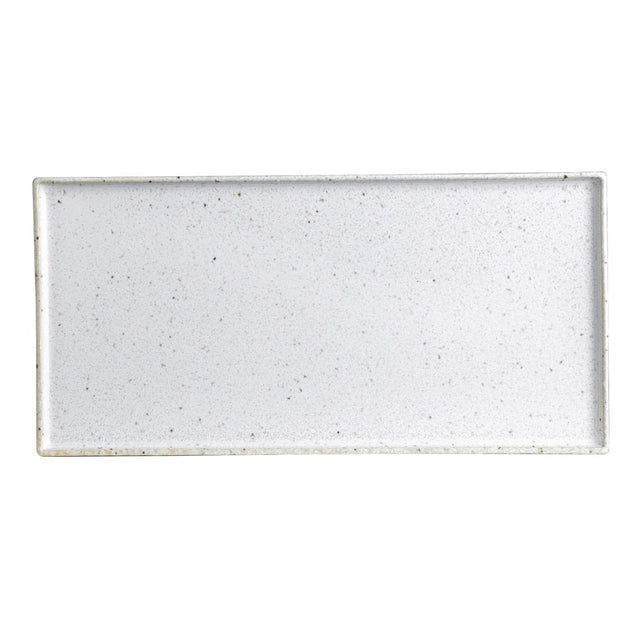 Rene Ozorio Wabi Sabi Rectangular Trays Lichen 285mm (Pack of 6) - VV862 Rene Ozorio Crockery Steelite   