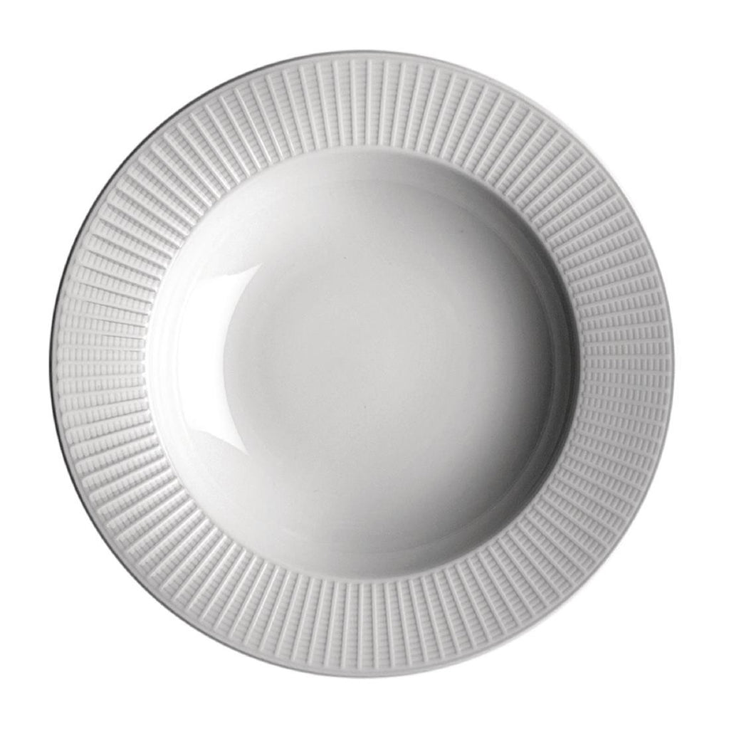 Steelite Willow Mid-Rimmed Bowls 240mm (Pack of 24) - VV986 Steelite Distinction Steelite   