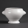 Olympia Whiteware Lion Head Soup Bowls 475ml/16.5oz (Pack of 6) - W442 Bowls Olympia