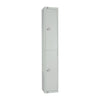 Elite Double Door Camlock Locker Grey - W930-C Steel Lockers 300mm Deep Elite Lockers   