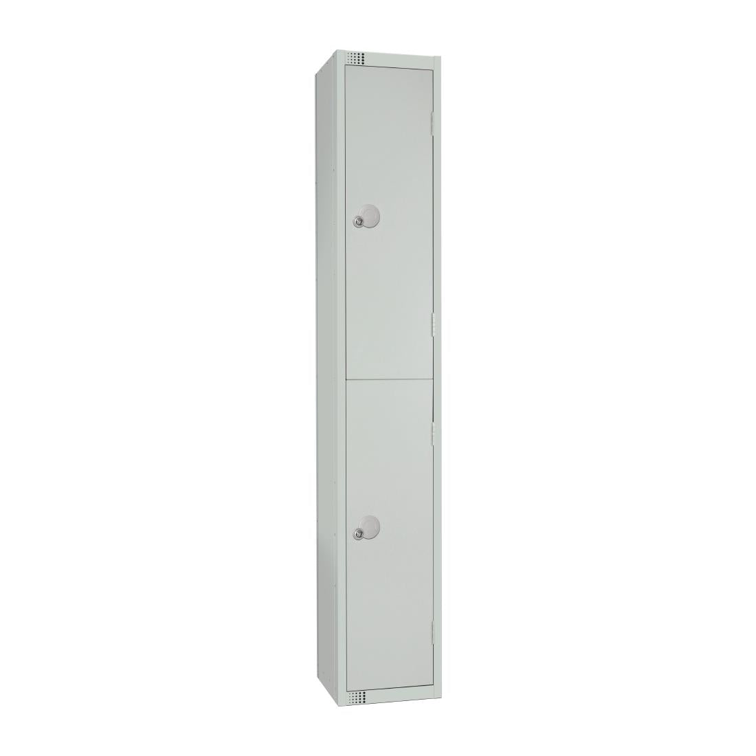 Elite Double Door Camlock Locker Grey - W930-C Steel Lockers 300mm Deep Elite Lockers   