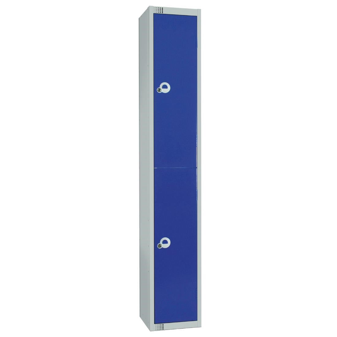 Elite Double Door Camlock Locker Blue - W945-C Steel Lockers 300mm Deep Elite Lockers   