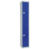 Elite Double Door Padlock Locker Blue - W945-P Steel Lockers 300mm Deep Elite Lockers   