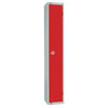 Elite Single Door Coin Return Locker Red - W949-CN Steel Lockers 300mm Deep Elite Lockers   