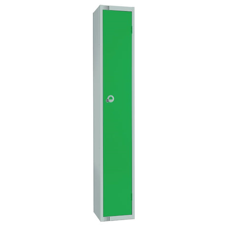 Elite Single Door Manual Combination Locker Locker Green - W954-CL Steel Lockers 300mm Deep Elite Lockers   