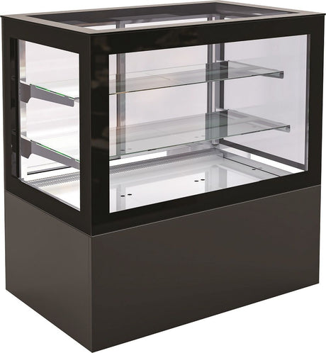 Combisteel Deli Patisserie Flat Glass Display Fridge 750 Ltr - 7489.5460 Refrigerated Floor Standing Display Combisteel   