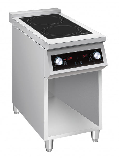 Combisteel Induction Freestanding Cooking Stove 2 Hobs 400v - 7505.0005 Induction Hobs Combisteel   