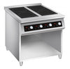 Combisteel Induction Freestanding Cooking Stove 4 Hobs 400v - 7505.0010 4 & 6 Burner Ovens Combisteel   