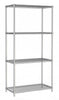 Combisteel 4 Tier Chrome Wire Shelving Rack Kit 900mm Wide - 7530.0005 Chrome Wire Shelving and Racking Combisteel   