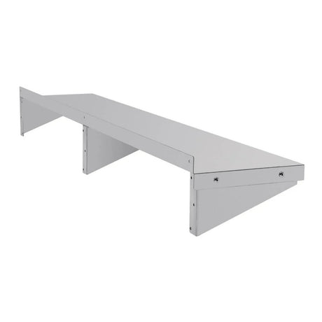 Vogue Stainless Steel Wall Shelf - 1.5M - Y752 Stainless Steel Wall Shelves Vogue   