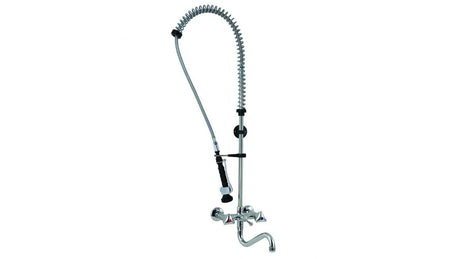 Combisteel Pre Rinse Spray With Faucet Tap Wall Mounted - 7212.0040 Pre-Rinse Jets & Sprays Combisteel   