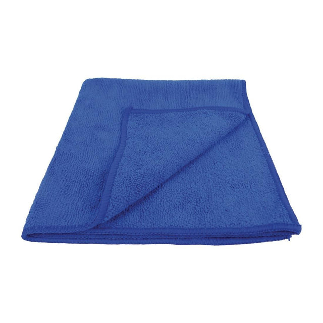 EcoTech Microfibre Cloths Blue (Pack of 10) - FA216 Microfibre & Polishing Cloths EcoTech   