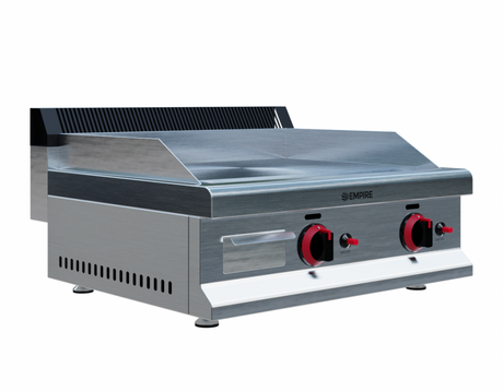 Empire 2 Burner Gas Griddle 650mm Wide - EMP-GD650 Gas Griddles Empire   