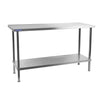 Holmes Stainless Steel Centre Table 1500mm - DR044 Stainless Steel Centre Tables Holmes   