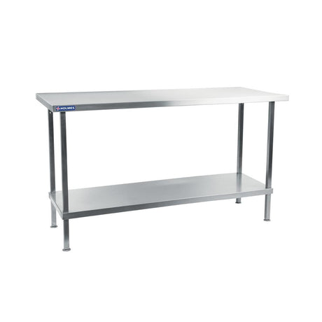 Holmes Stainless Steel Centre Table 900mm - DR055 Stainless Steel Centre Tables Holmes   