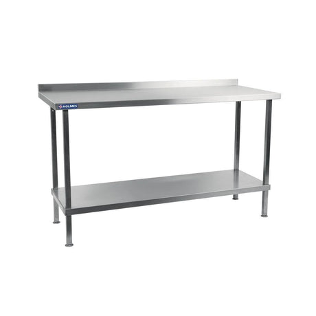 Holmes Stainless Steel Wall Table 1500mm - DR037 Stainless Steel Wall Tables Holmes   