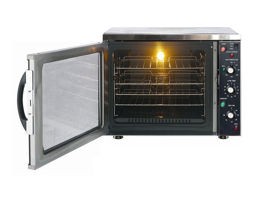 Hamoki Electric Large Convection Oven 4 x 1/1 GN - 101063 Convection Ovens Hamoki   