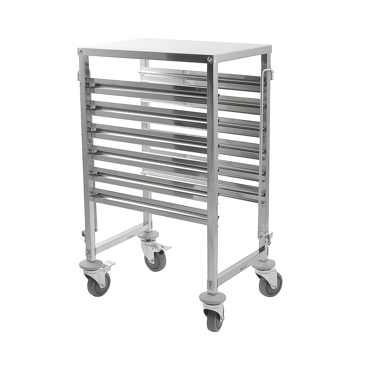 Hamoki Racking Trolley 6 Shelves with Work Table Top for GN Pan 1/1 - 301010 GN & Racking Trolleys Hamoki   