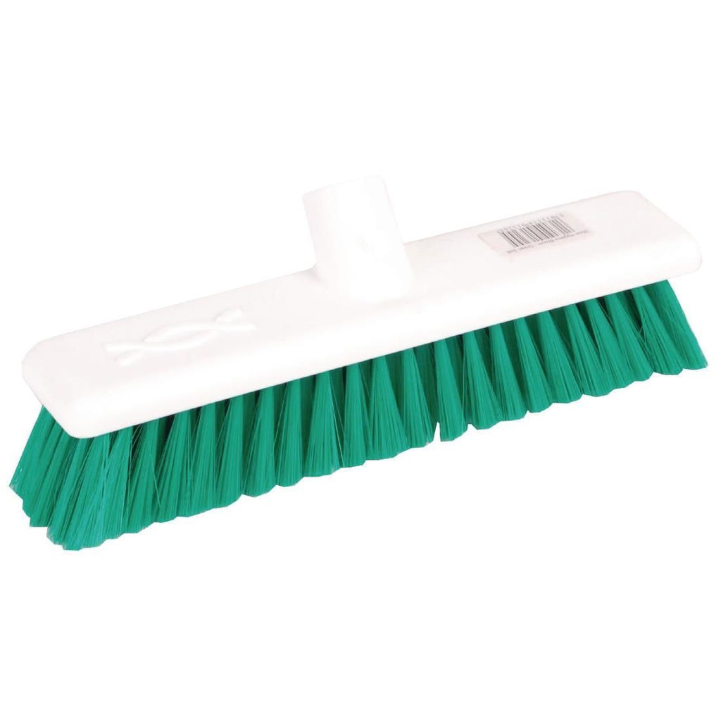 Jantex Soft Hygiene Broom Green 12in - GK873 Broom Heads Jantex   