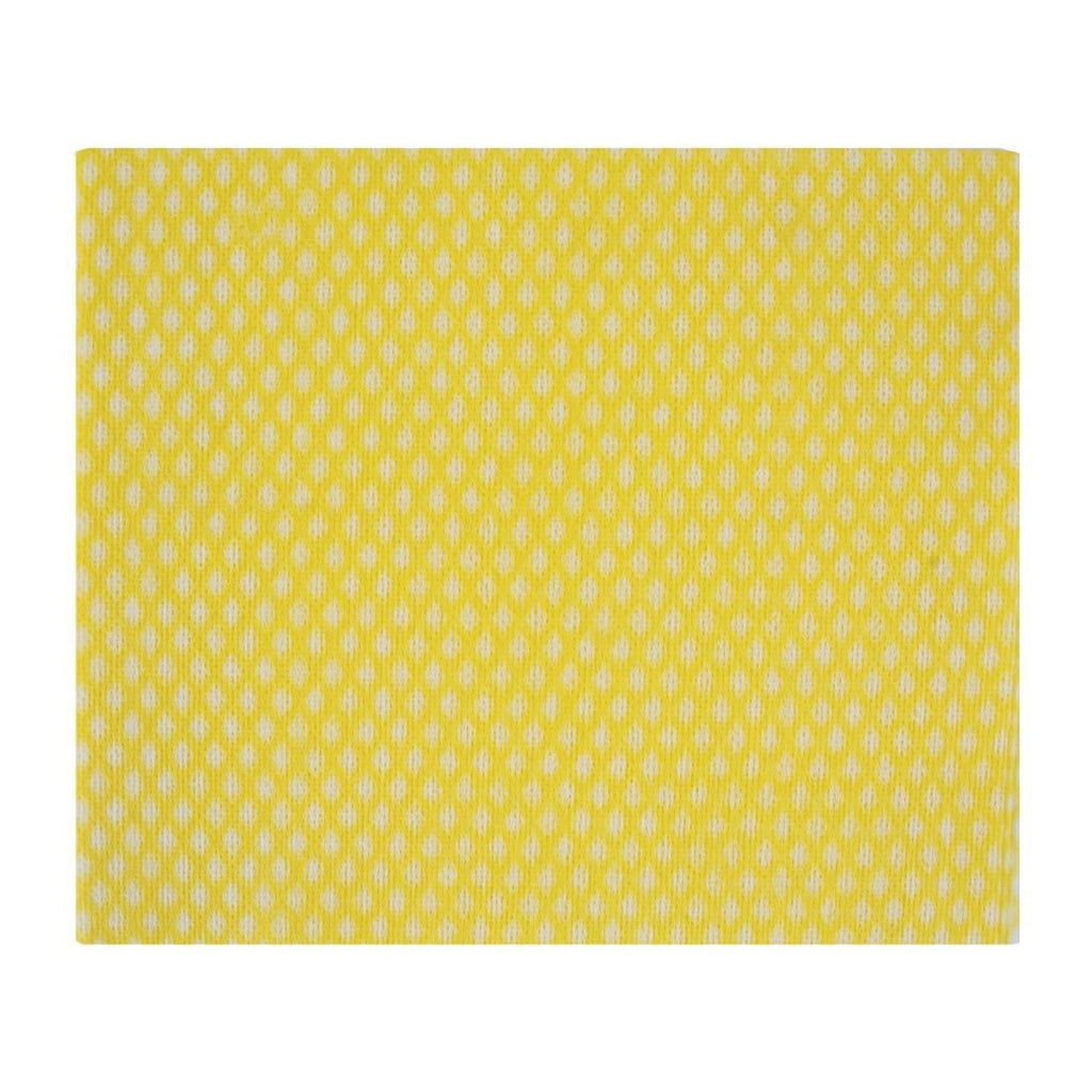 Jantex Solonet Cloths Yellow (Pack of 50) - CD810 Cleaning Cloths Jantex   