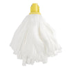 Jantex Standard Big White Socket Mop Head Yellow - DN822 Mop Heads Jantex   