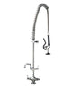 Mechline AJPR20 Aquajet 20 Deck Mounted Pre-Rinse Spray Arm With Add-on Faucet - AJPR20-ST-BF1-S Pre-Rinse Jets & Sprays Mechline   