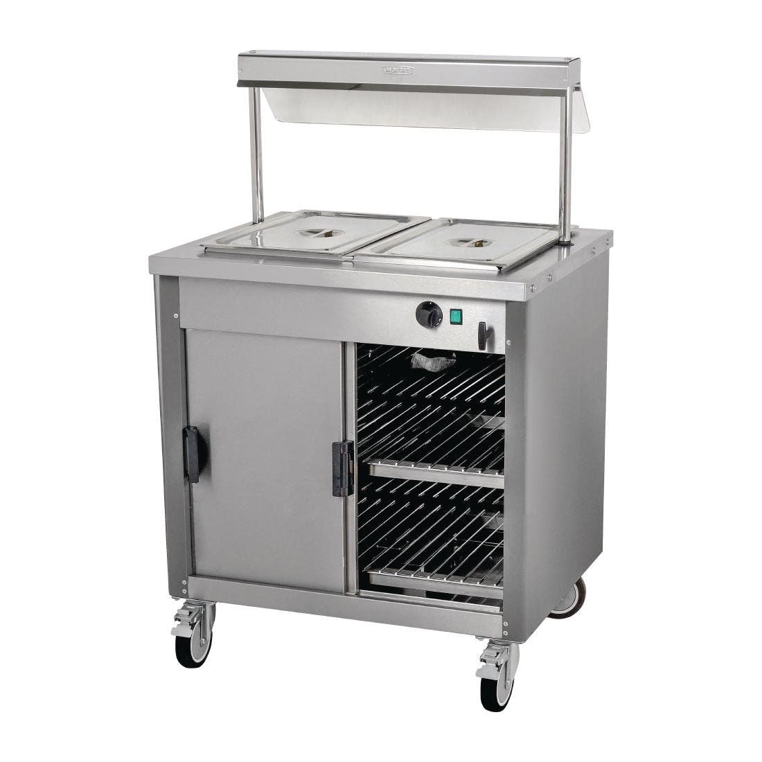 Moffat Mobile Hot Cupboard with Dry Heat Bain Marie 2FBM - DT595 ...