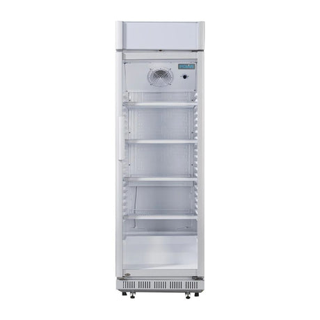 Polar C-Series Upright Display Cooler with Light Box 346Ltr - CC064 Upright Single Door Bottle Coolers Polar   